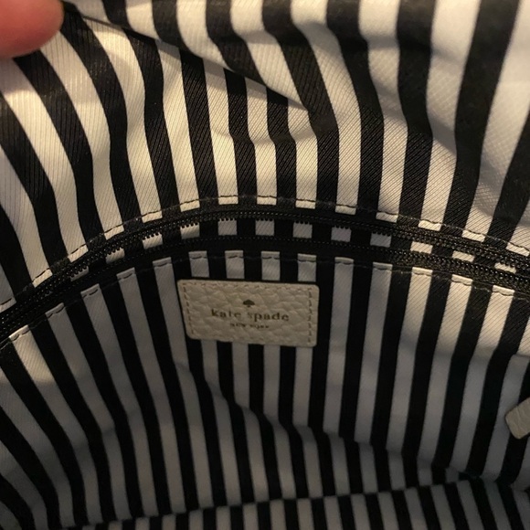 Kate Spade Black and White Fold Over Purse - Picture 5 of 16